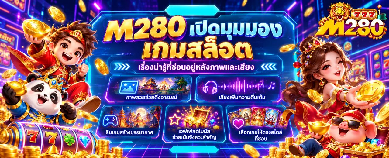 ภาพรวมหน้าจอเกมสล็อตที่แสดงงานภาพและองค์ประกอบอินเทอร์เฟซ